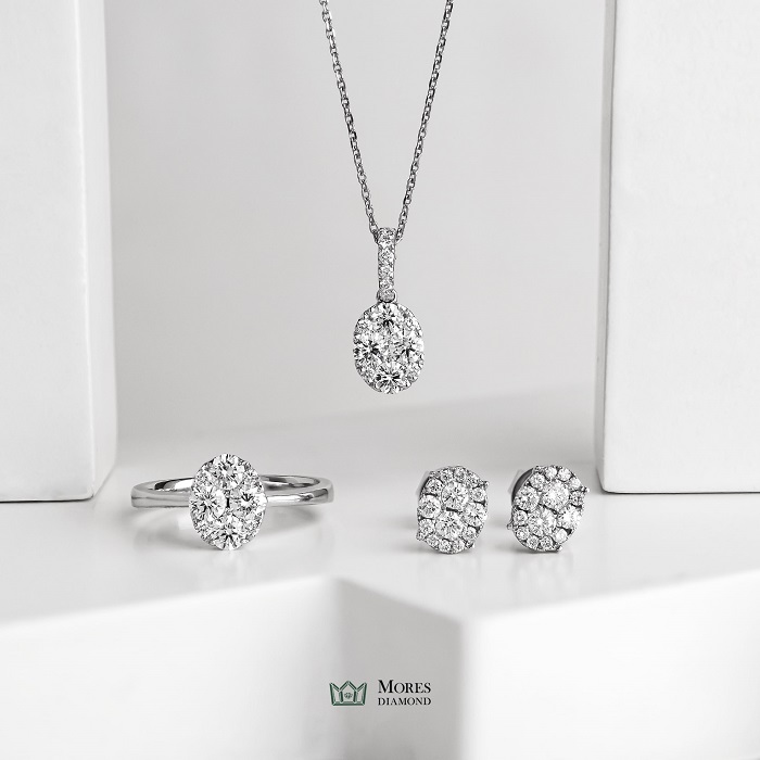 Set perhiasan berlian - Mores Diamond